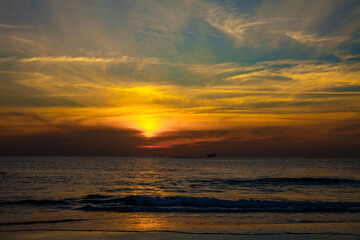 Sunset in Caesarea