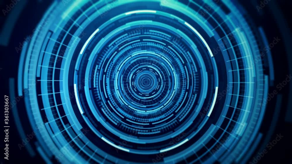 Canvas Prints hi-tech sci-fi background technology