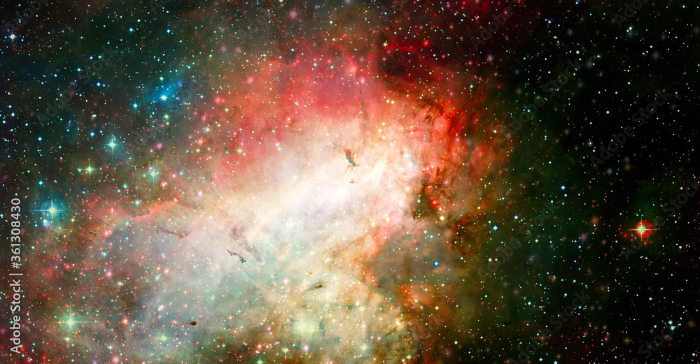 Wall mural abstract space background. elements of this image furnished by nasa