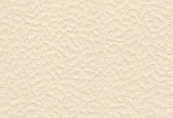 Close up view of textured ivory coloured creative paper. Extra large highly detailed image.