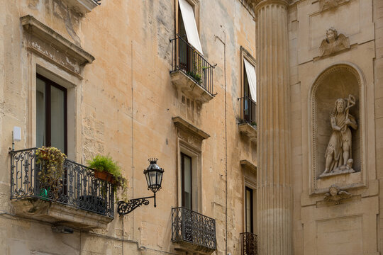 Lecche town italy puglia