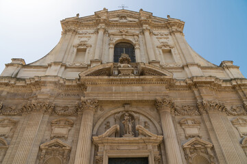 Lecche town italy puglia