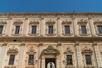 Lecche town italy puglia