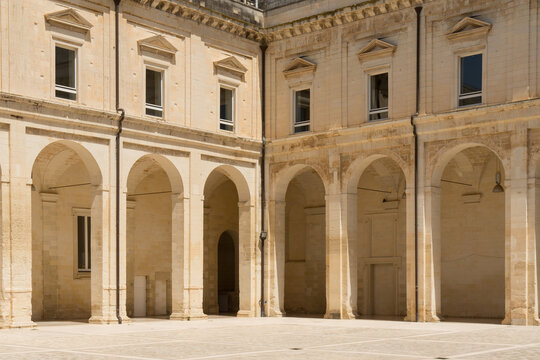 Lecche town italy puglia