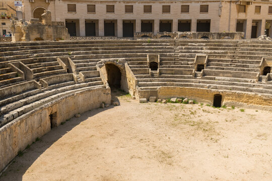 Lecche town italy puglia