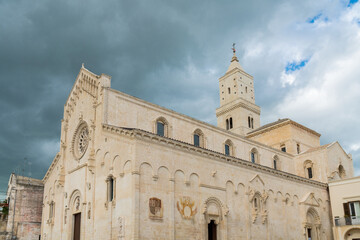 Fototapeta na wymiar Italy Puglia Matera Unesco world heritage town
