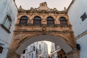 Ostuni Stadt Puglia Italy