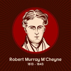 Robert Murray M'Cheyne (1813 - 1843) was a minister in the Church of Scotland from 1835 to 1843.
