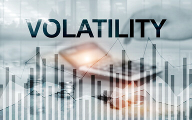 Volatility Financial Markets Concept. Stock and Trading Concept.