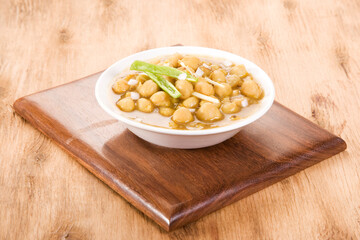 Channa Masala or Kabuli Chana or spicy Chole, Indian Food