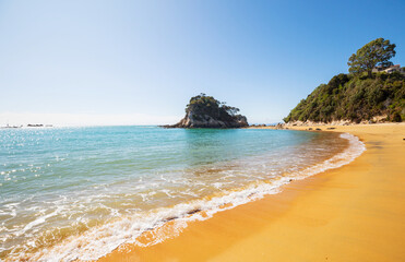 Obraz premium New Zealand coast