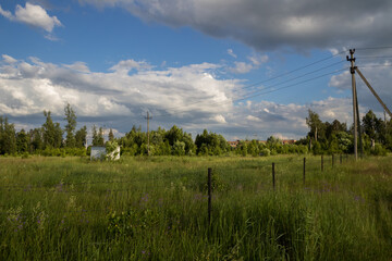 Fototapeta premium photo of the Russian field