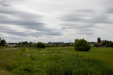 photo of the Russian field