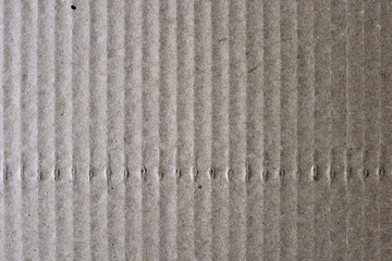 Corrugated cardboard texture. Close-up photos, selective focus.