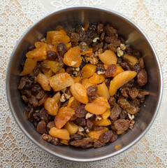 Dried Fruit for fruitcake.