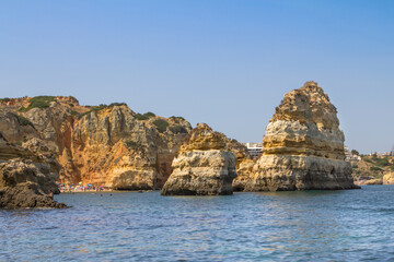 Cliffs in Ponta da Piedade, Algavre, Portugal