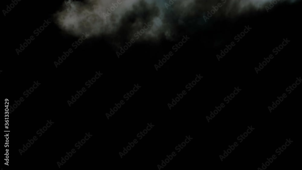 Poster highly realistic fire explosions with dark smoke and alpha matte 3d rendering 4k