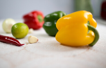 United colors of vegetables.