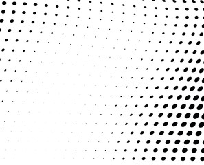 Abstract dotted vector background. Halftone effect