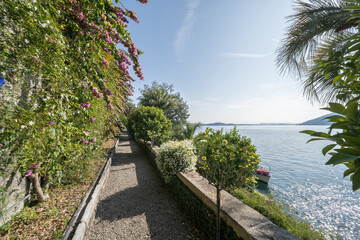 Fototapeta na wymiar Isola Madre, Lago Maggiore, Italy