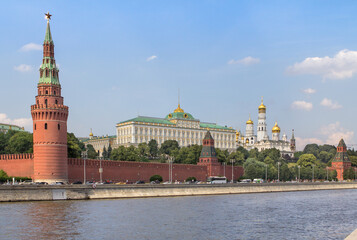 Obraz premium Panorama of the Moscow Kremlin