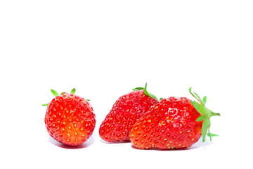 Strawberry isolated on white background