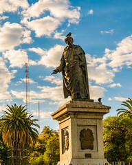 Fototapeta na wymiar 25 de Mayo Square, San Juan City, Argentina