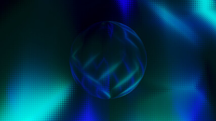 Beautiful geometric abstract background with color accents.