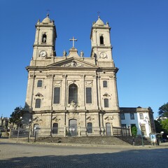 Fototapeta na wymiar church of lapa in porto