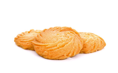 Cookies isolated on white background