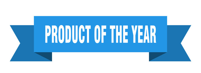 product of the year ribbon. product of the year isolated band sign. product of the year banner