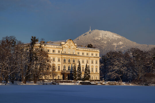 Schloss Leopoldskron Im Winter