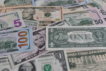 미국 달러 지폐