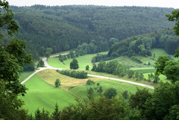 Harz Landschaft in Bayern