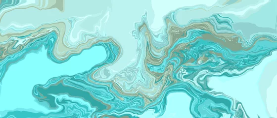 Luxustapete. Marmor und Gold abstrakte Hintergrundtextur. Marmorierung mit natürlichen Strudeln im Luxusstil aus Marmor und Goldpulver. © TWINS DESIGN STUDIO