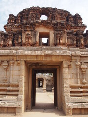 Beautiful architecture, The Ruins of Hampi, Hampi, Karnataka, South India, India