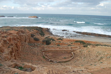 Ancient ruins of Cyrene, Libya