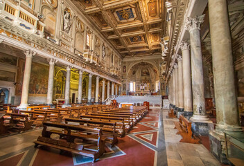 Rome, Italy - home of the Vatican and main center of Catholicism, Rome displays dozens of...
