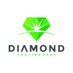sparkling diamond logo