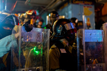 Hong Kong Protests, Riot police