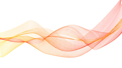 Abstract Flow Bright Color Liquid Wave On White Background Design Vector Illustration Style