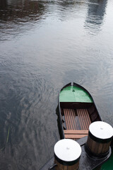 Barge detail.