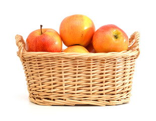 Apples in the basket