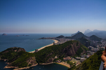 Copacabana Beach and Red Beach, Rio de Janeiro