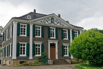 Fototapeta na wymiar Villa Ohl bei Wipperfürth, Oberbergischer Kreis