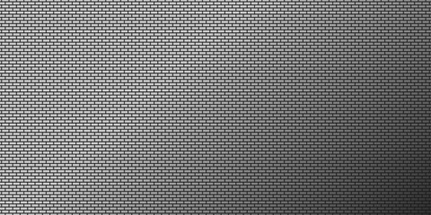 Dark black Geometric grid background wallpaper. Modern dark abstract texture