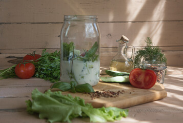 ingredients for salad