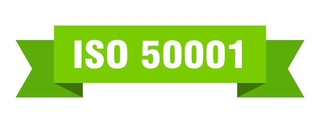 iso 50001 ribbon. iso 50001 isolated band sign. iso 50001 banner