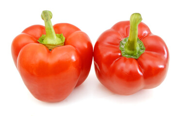 red pepper isolated on white background