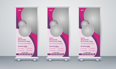 Fitness gym Roll Up Banner Template design for social media promotion ads. Standee Design Template. Banner Template design. Gym Banner Template for web advertisement